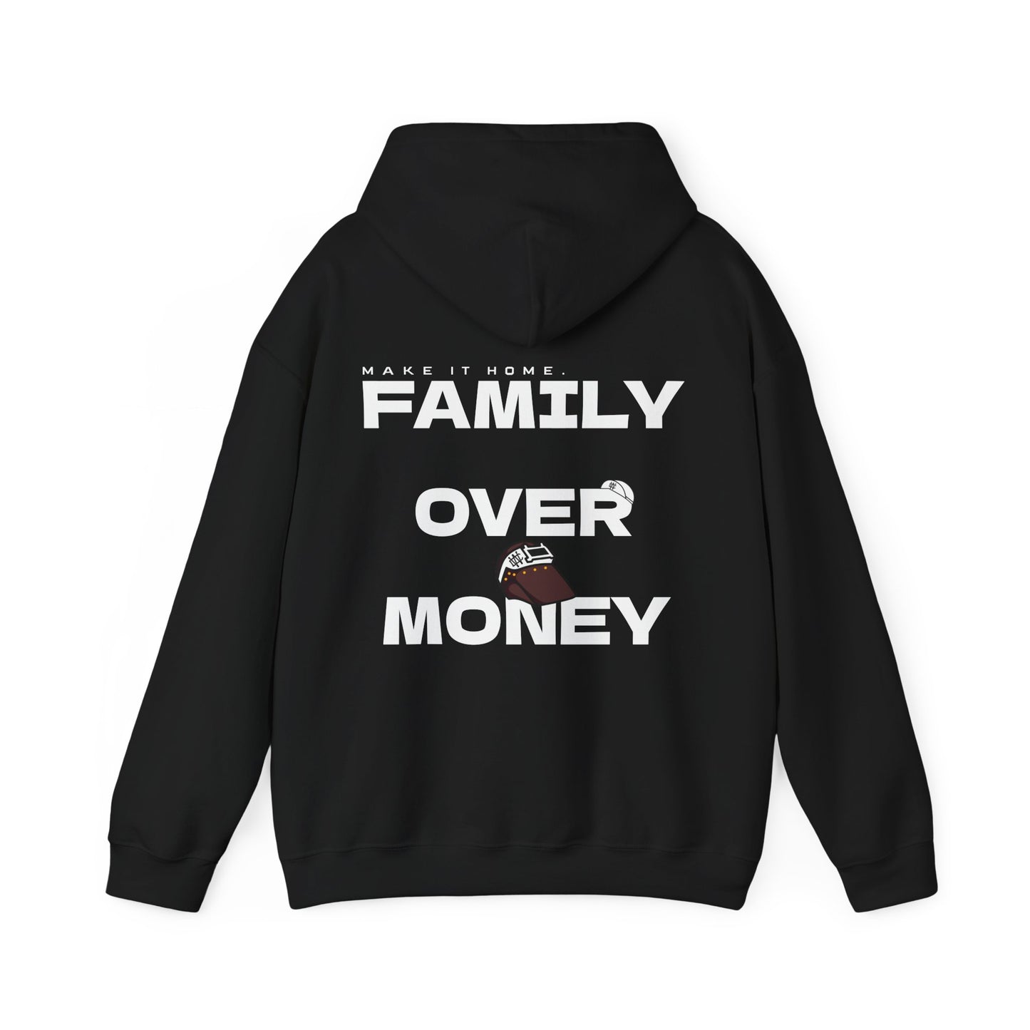 FAMILY OVER MONEY (black)