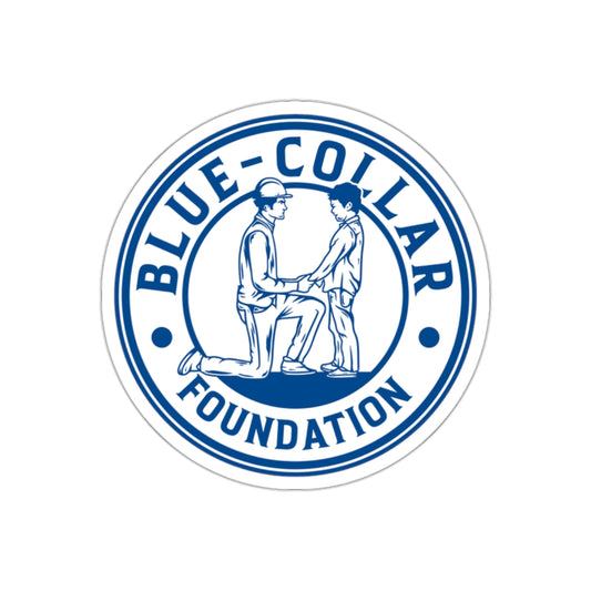 BLUE-COLLAR FOUNDATION STICKER