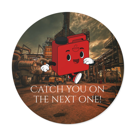 catch you on the next you ! sticker