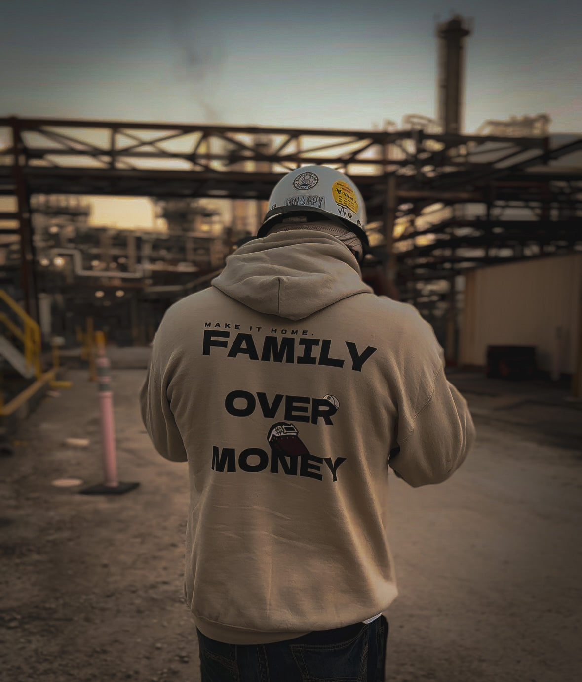 FAMILY OVER MONEY HOODIE