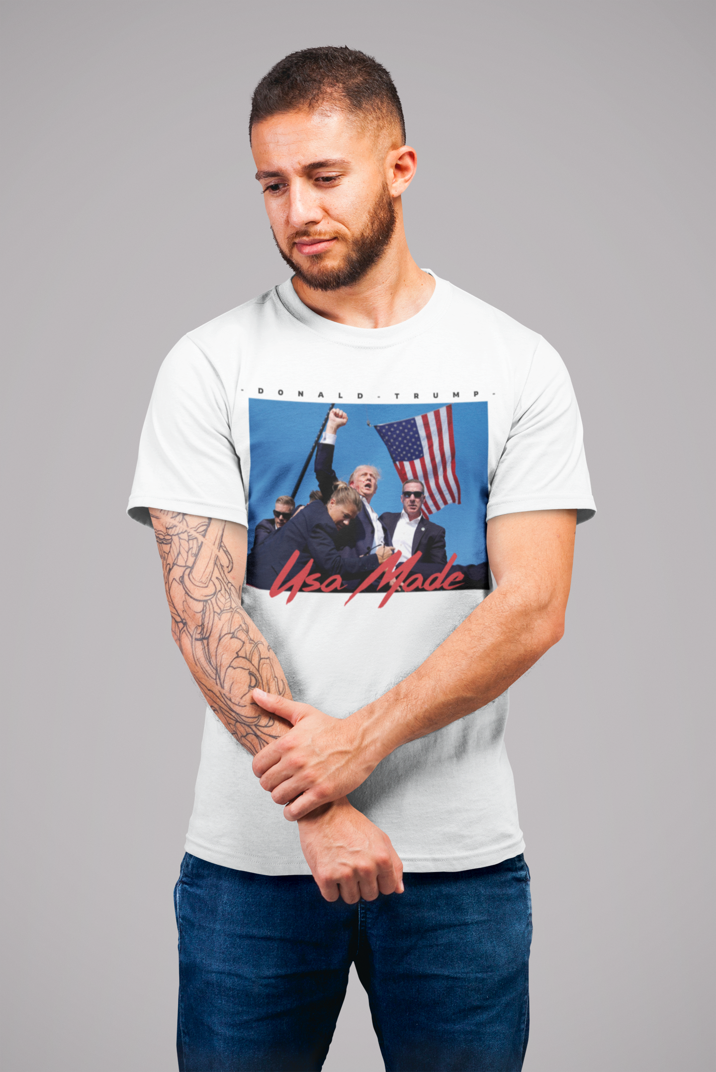 DONALD TRUMP USA MADE
TSHIRT